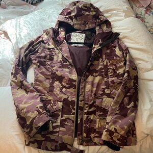 Roxy Snow Camo Winter Coat